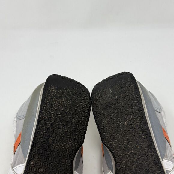 Asics Onitsuka Tiger Ultimate 81 Shoes Mens 6.5 Gray Orange Suede Fabric Sneaker - Picture 14 of 16